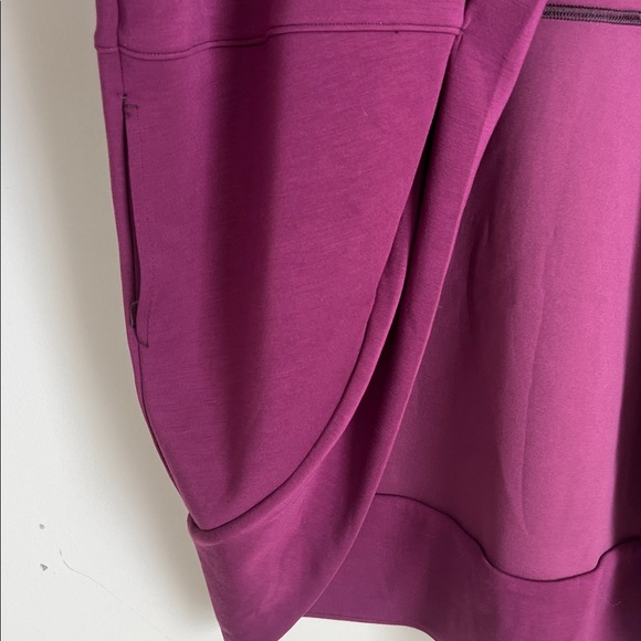 SPANX Air Essentials Cocoon Cardigan Pockets Purple Maroon Size XL 1X - Picture 3 of 8